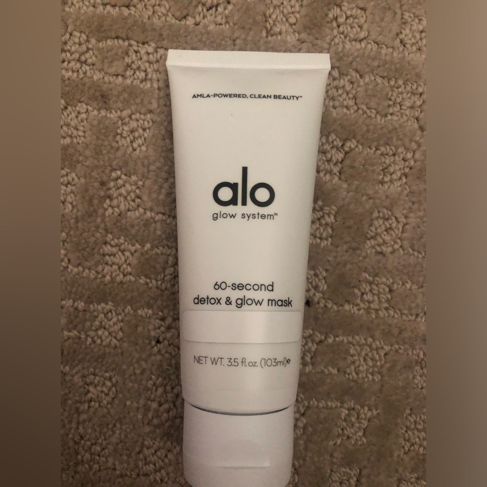 Alo glow system 60 second detox and glow mask 3.5oz